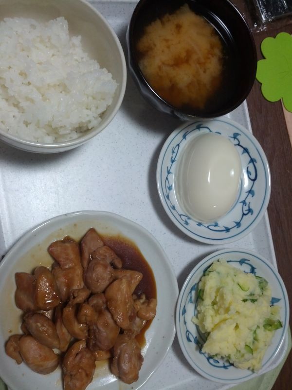 本日の夕食