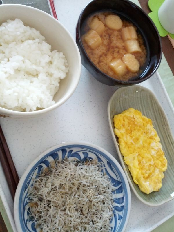 本日の朝食兼昼食