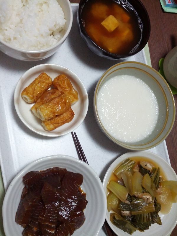 本日の夕食