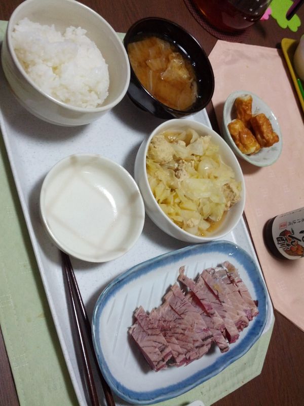 本日の夕食