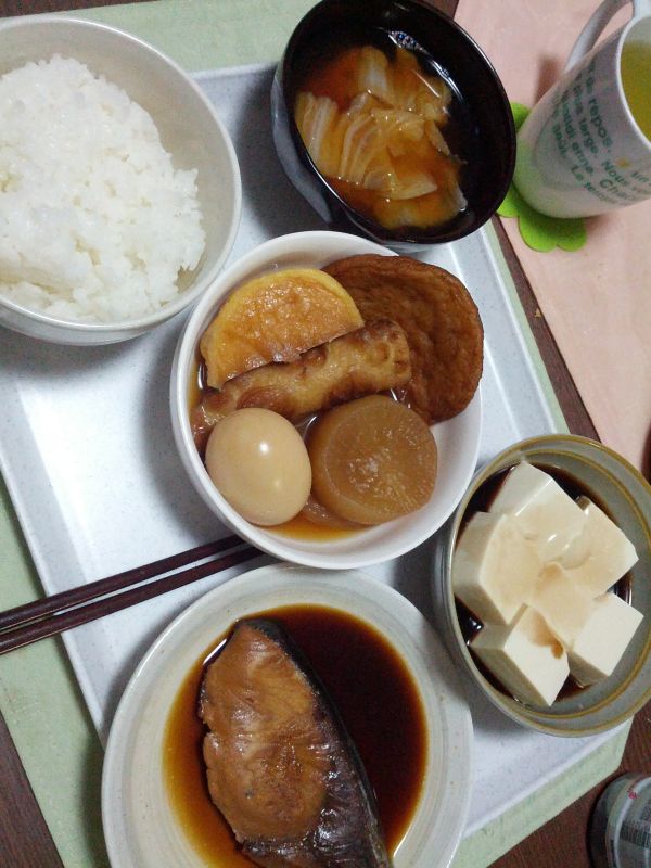 本日の夕食