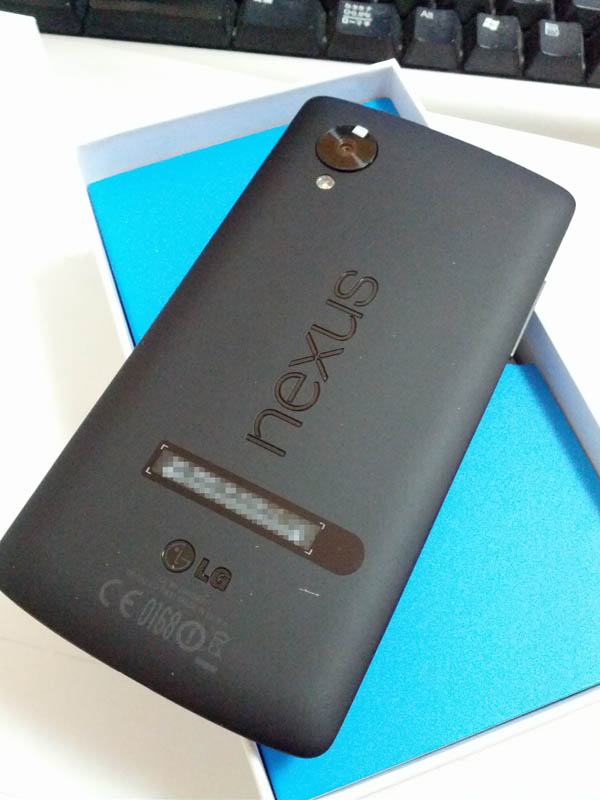 Nexus5裏面