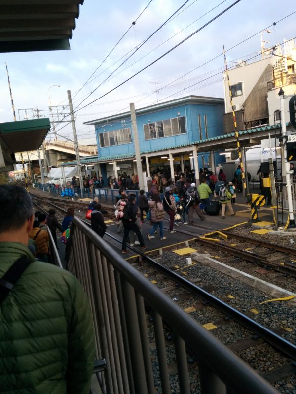 駅の混雑