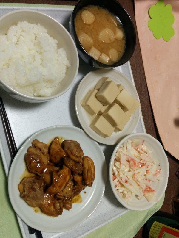 本日の夕食