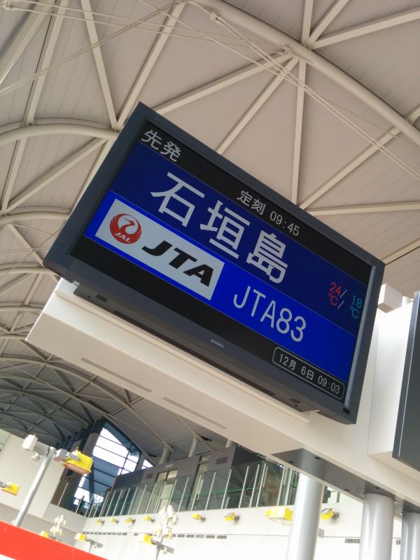 本日の搭乗口