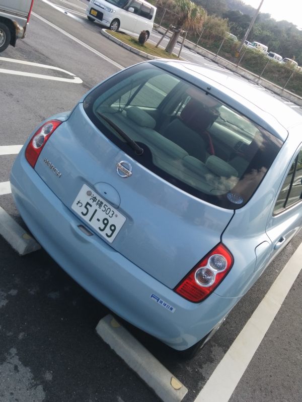 本日のレンタカー