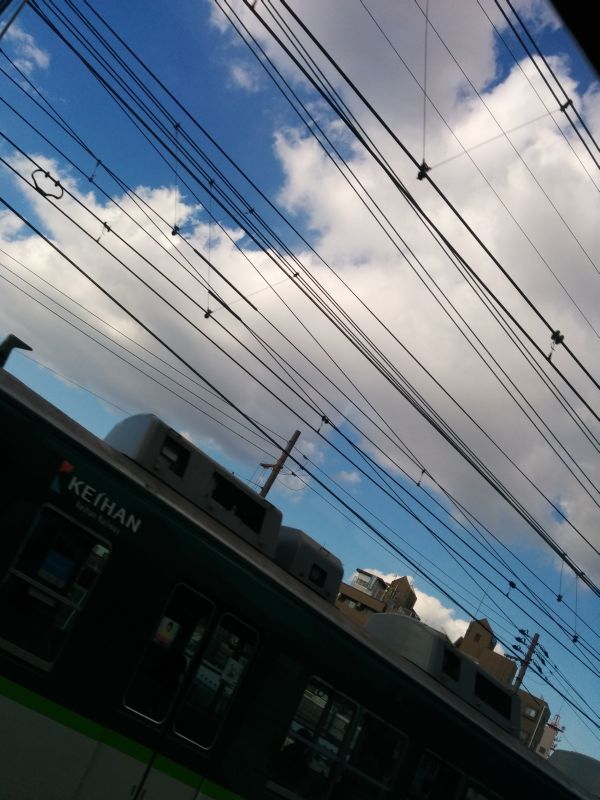 本日の空