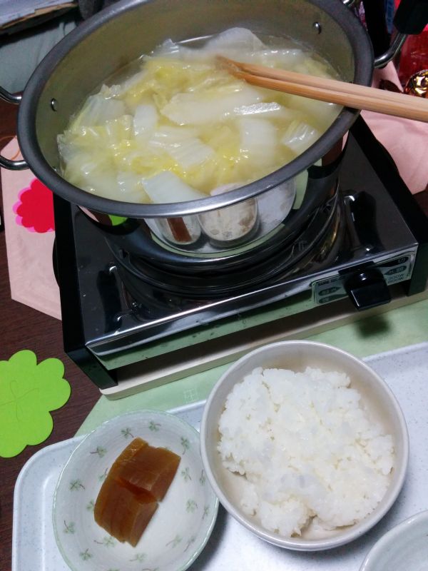 本日の夕食