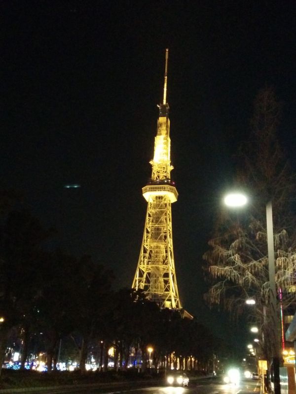 夜の名古屋テレビ塔
