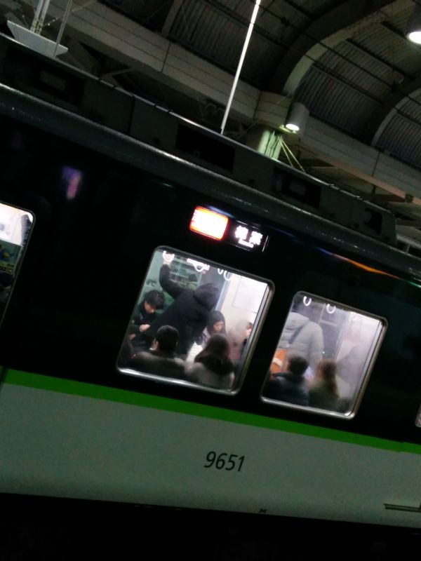 人身事故のために巻き添え