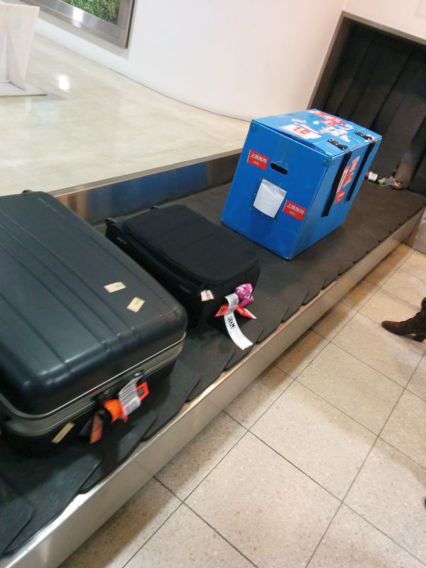 本日の荷物