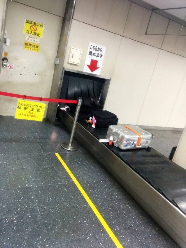 荷物の順番