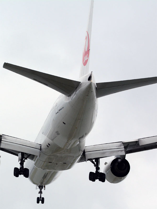 飛行機撮影
