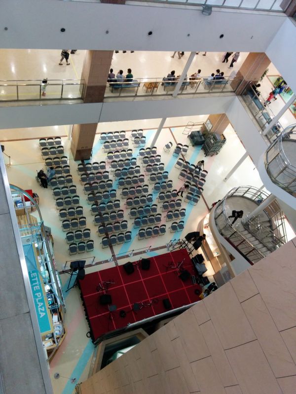 本日のイベント会場
