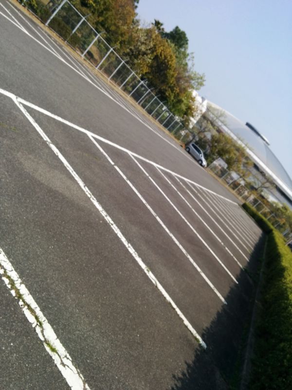 目的地駐車場着