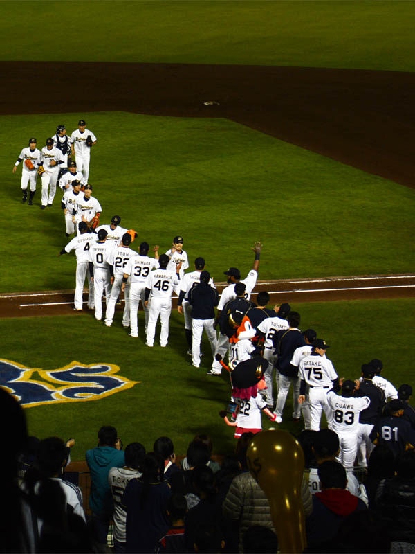 オリックス勝利