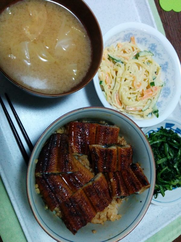 本日の夕食