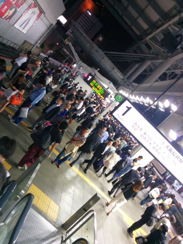 現在の大阪駅