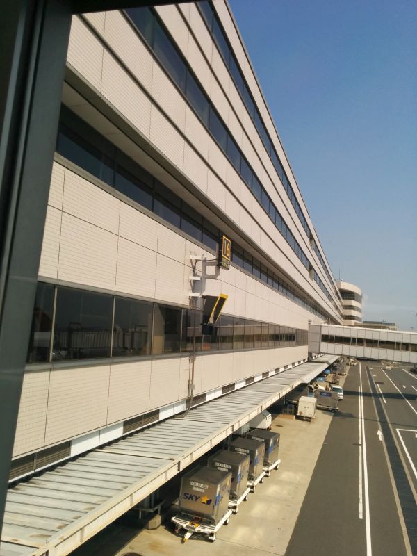 羽田着