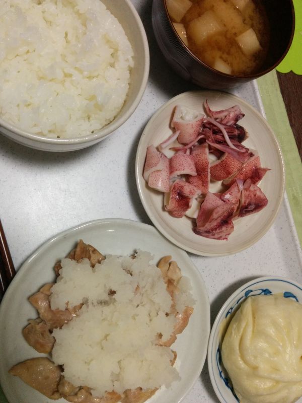 本日の夕食