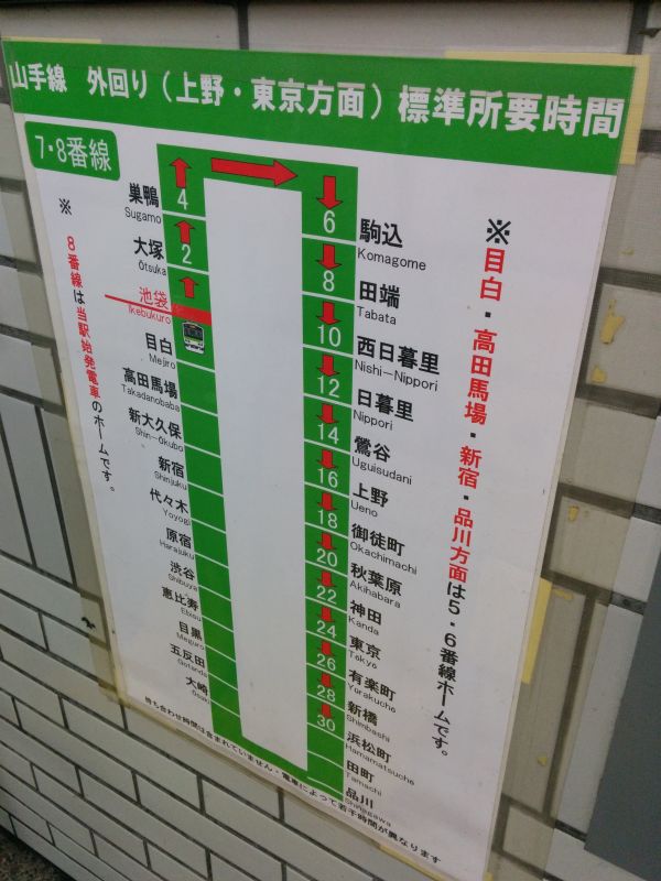外回りで浜松町