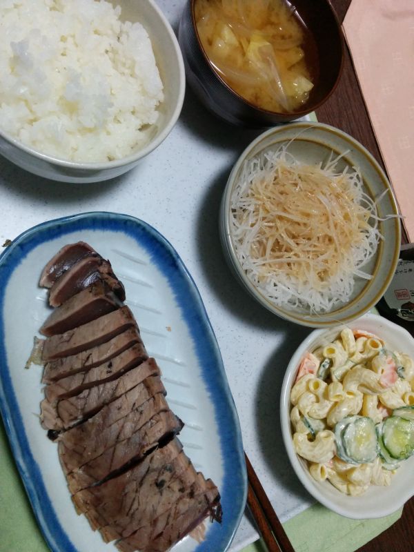 本日の夕食