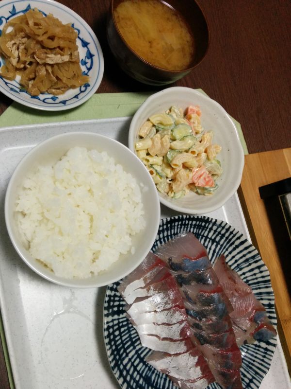 本日の夕食