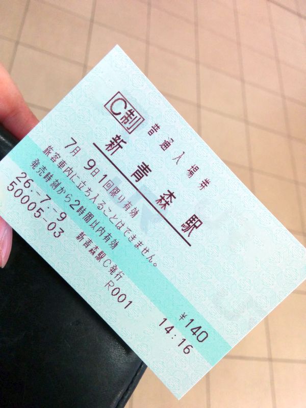 普通入場券