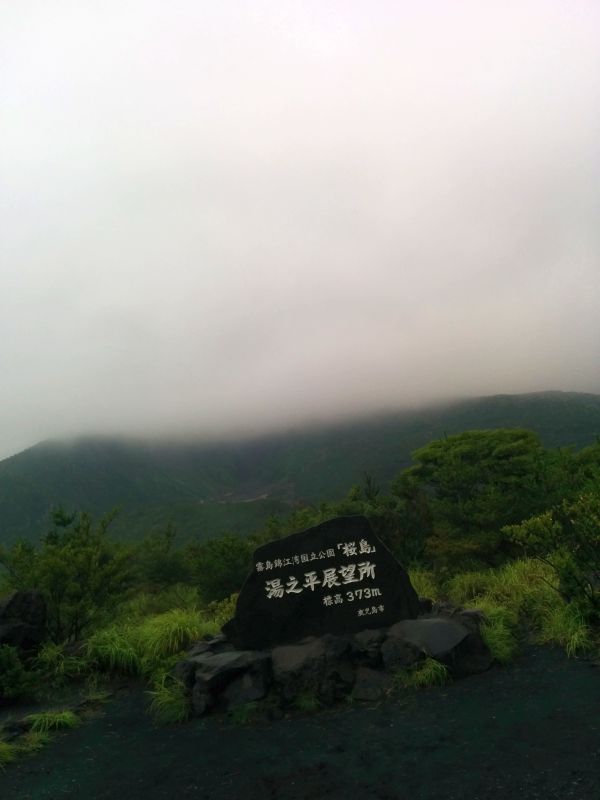 桜島の眺望