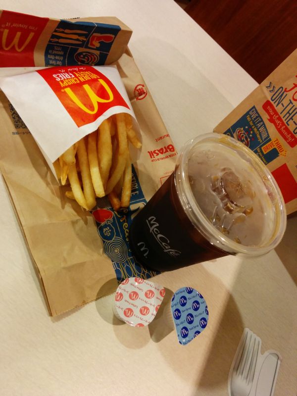 本日のマクド