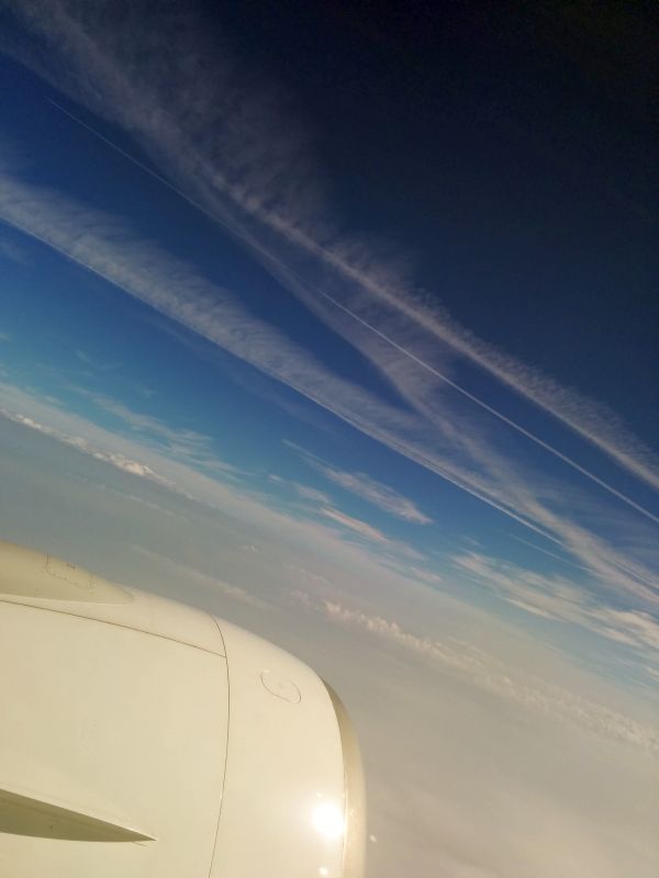 外の雲