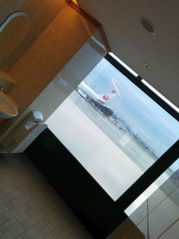 トイレからの景色