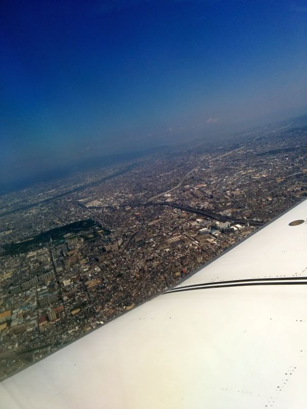 東大阪上空