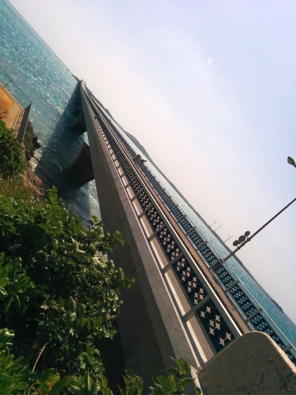 北側から見た池間大橋