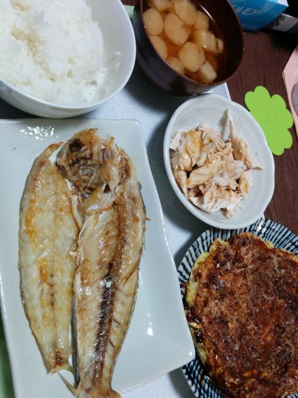 本日の夕食