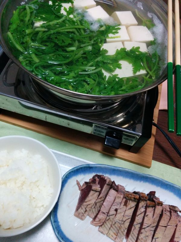 本日の夕食