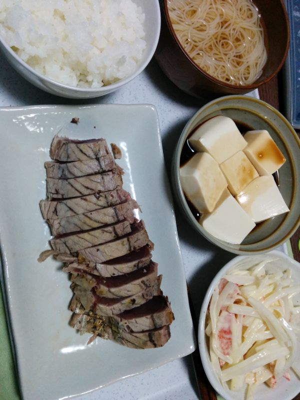 本日の夕食