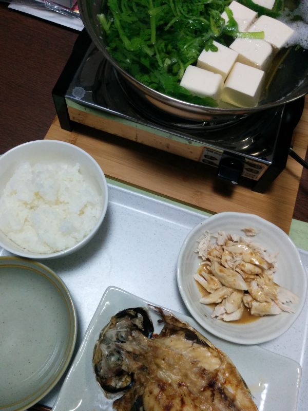 本日の夕食