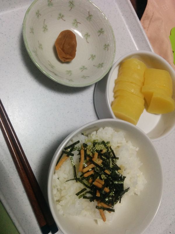 本日の夜食