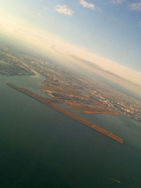 空から見た羽田空港