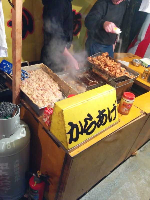 屋台の唐揚げ