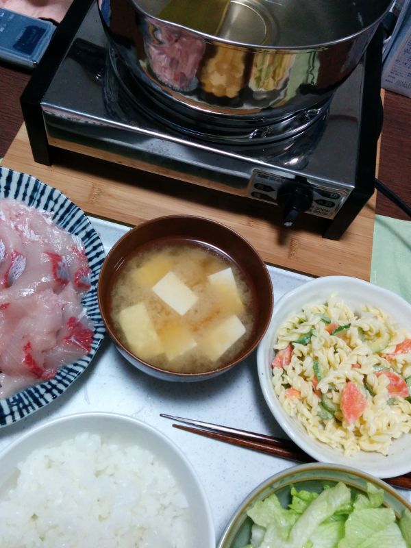 本日の夕食