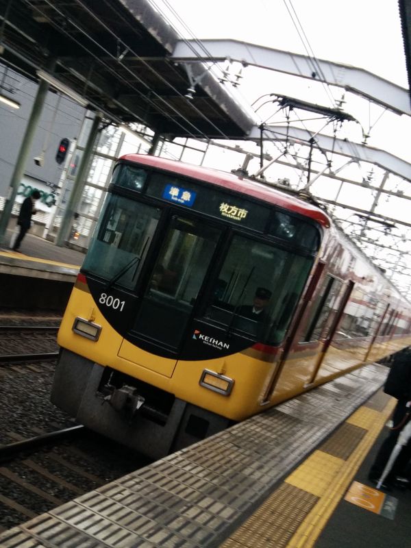 本日の通勤電車