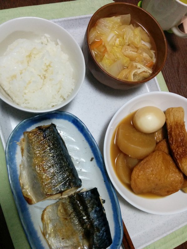 本日の夕食