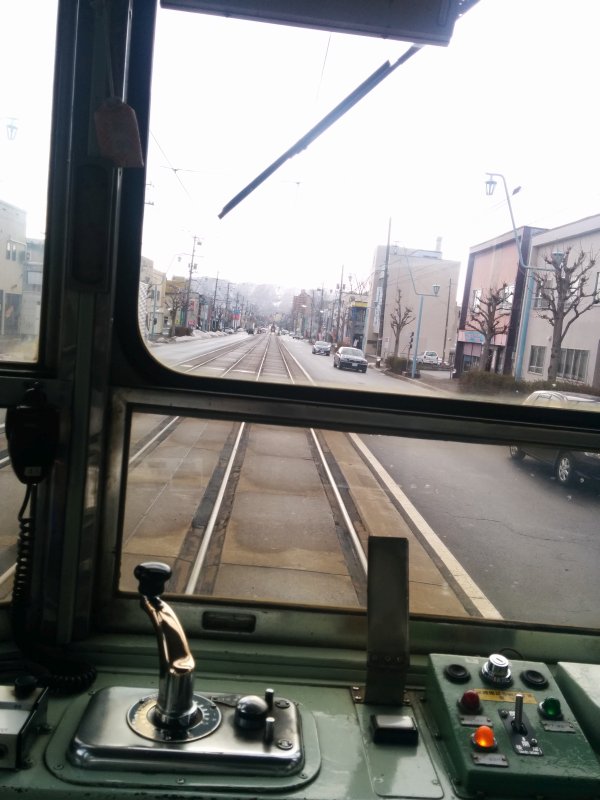 路面電車直線コース