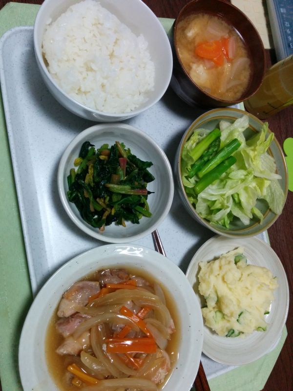 本日の夕食