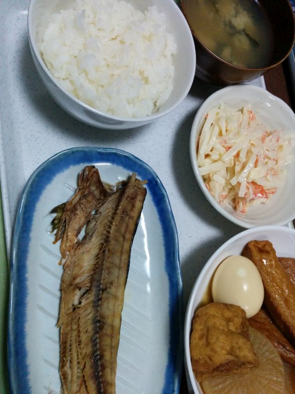 本日の夕食