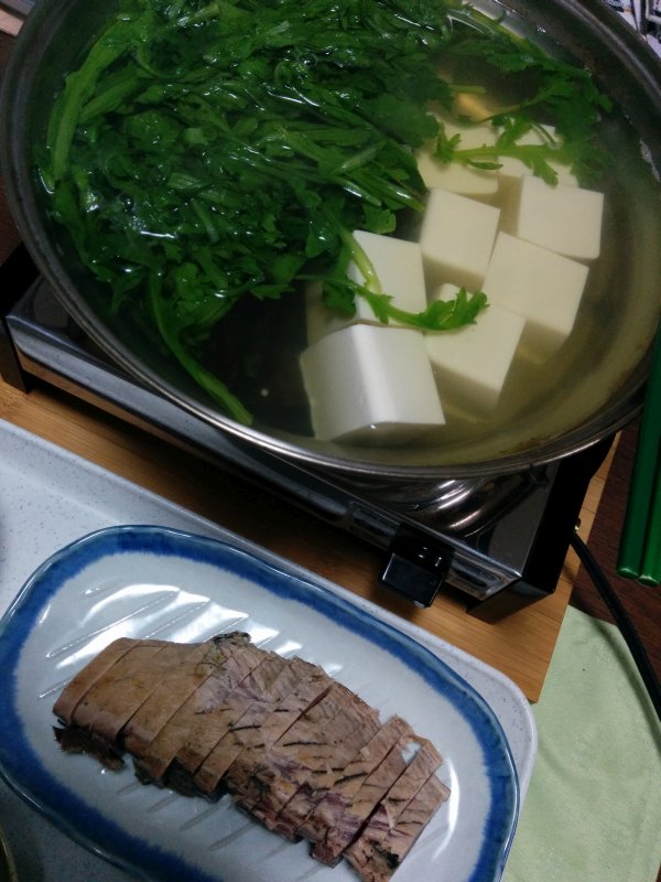 本日の夕食