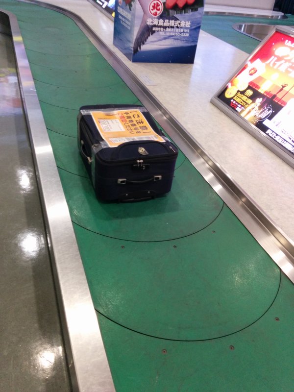 荷物の回転台