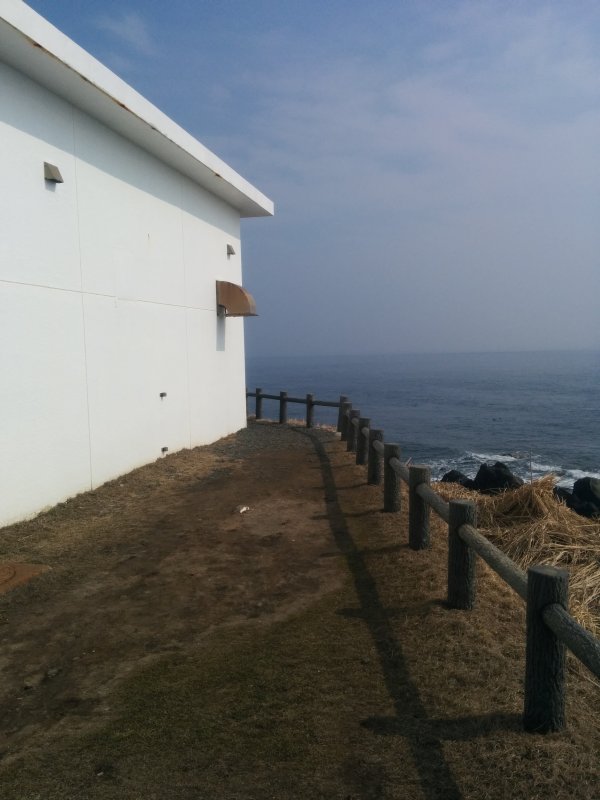 建物の裏